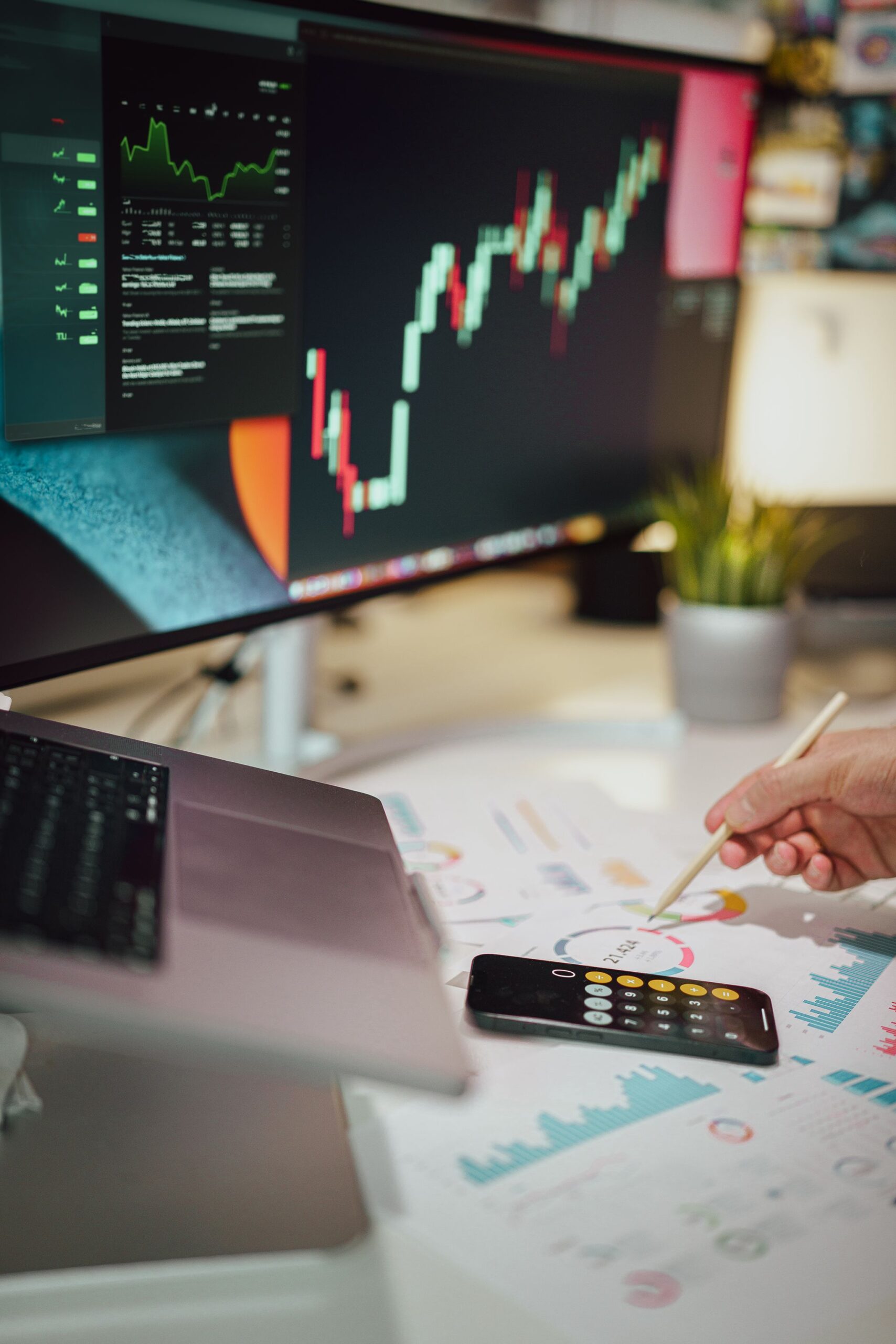 Trading analysis workspace